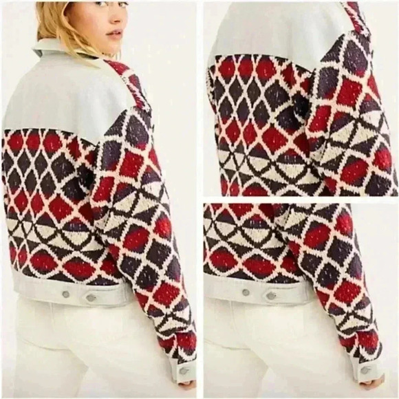 FREE PEOPLE Lakeside Denim Jacket - Picture 2 of 2